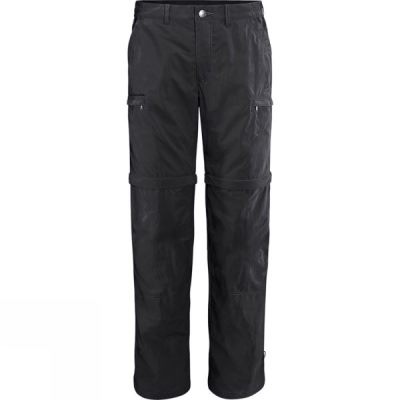 Pantalones Vaude Farley Zip Off IV Hombre Negras - Chile QDZ984173